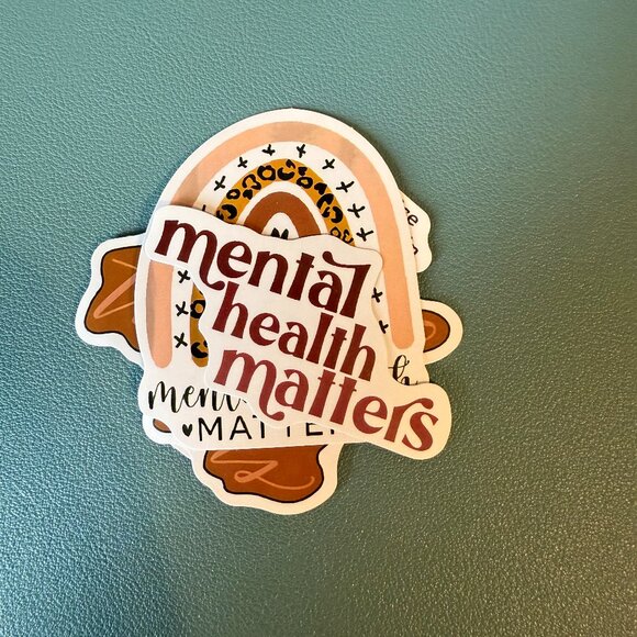 Assorted Mental Health Awareness Stickers - Picture 1 of 2